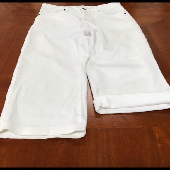 Lee Capri Jeans in Ladies White Size  6. - Picture 3 of 8